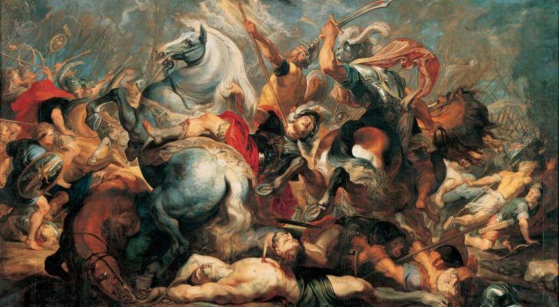 Peter Paul Rubens Der Tod des Decius Mus in der Schlacht china oil painting image